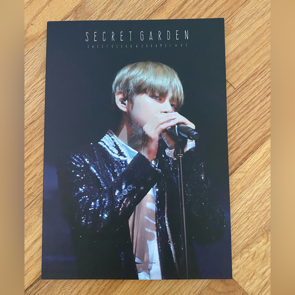 BTS Secret Garden full color photo page book. New